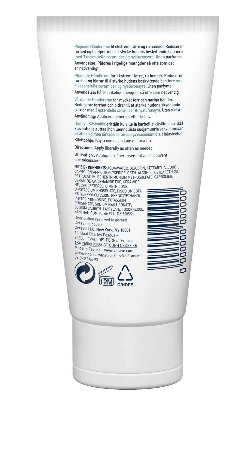 Cerave Reparative Hand Cream - 50ml