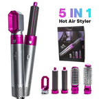 5-in-1 Hair Styler &amp; Volumizer – Dry, Curl, Straighten &amp; Volumize with One Tool