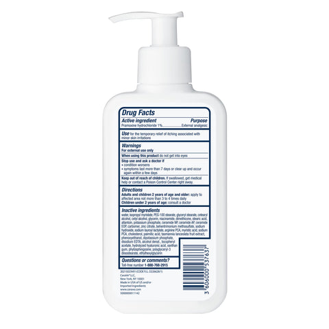 CeraVe Itch Relief Moisturizing Lotion for Dry Skin