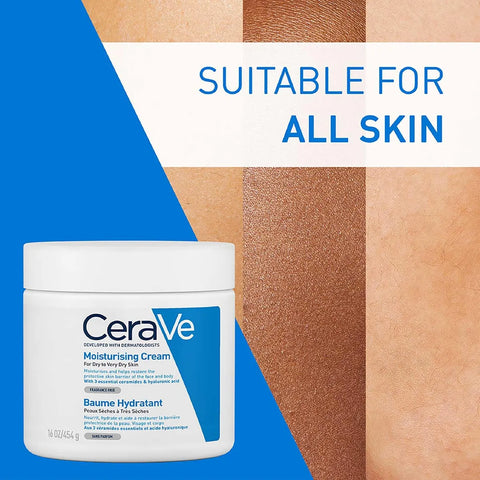 CeraVe- Moisturizing Cream For Dry To Very Dry Skin, 454g