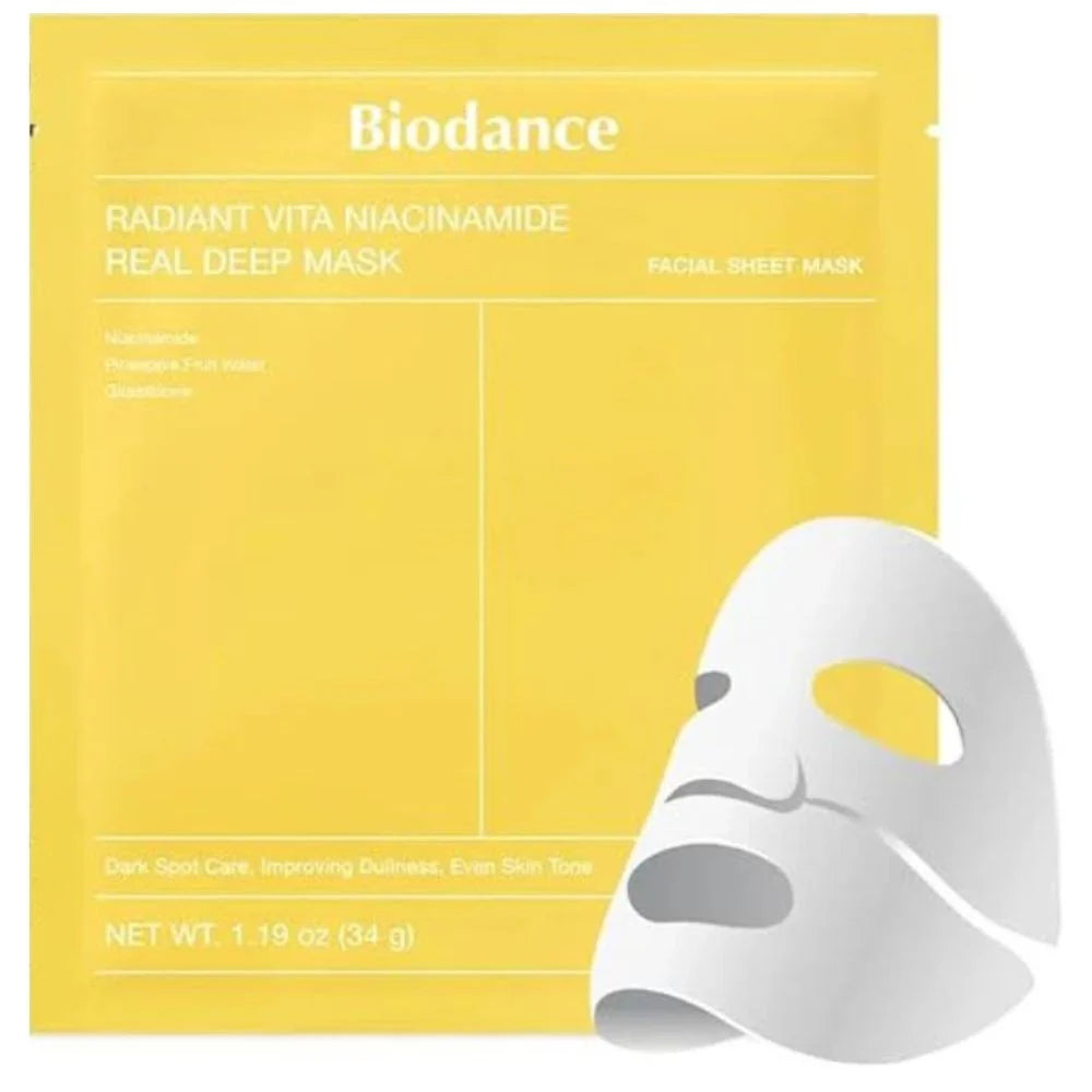 Biodance - Radiant Vita Niacinamide Real Deep MaskÂ 34g
