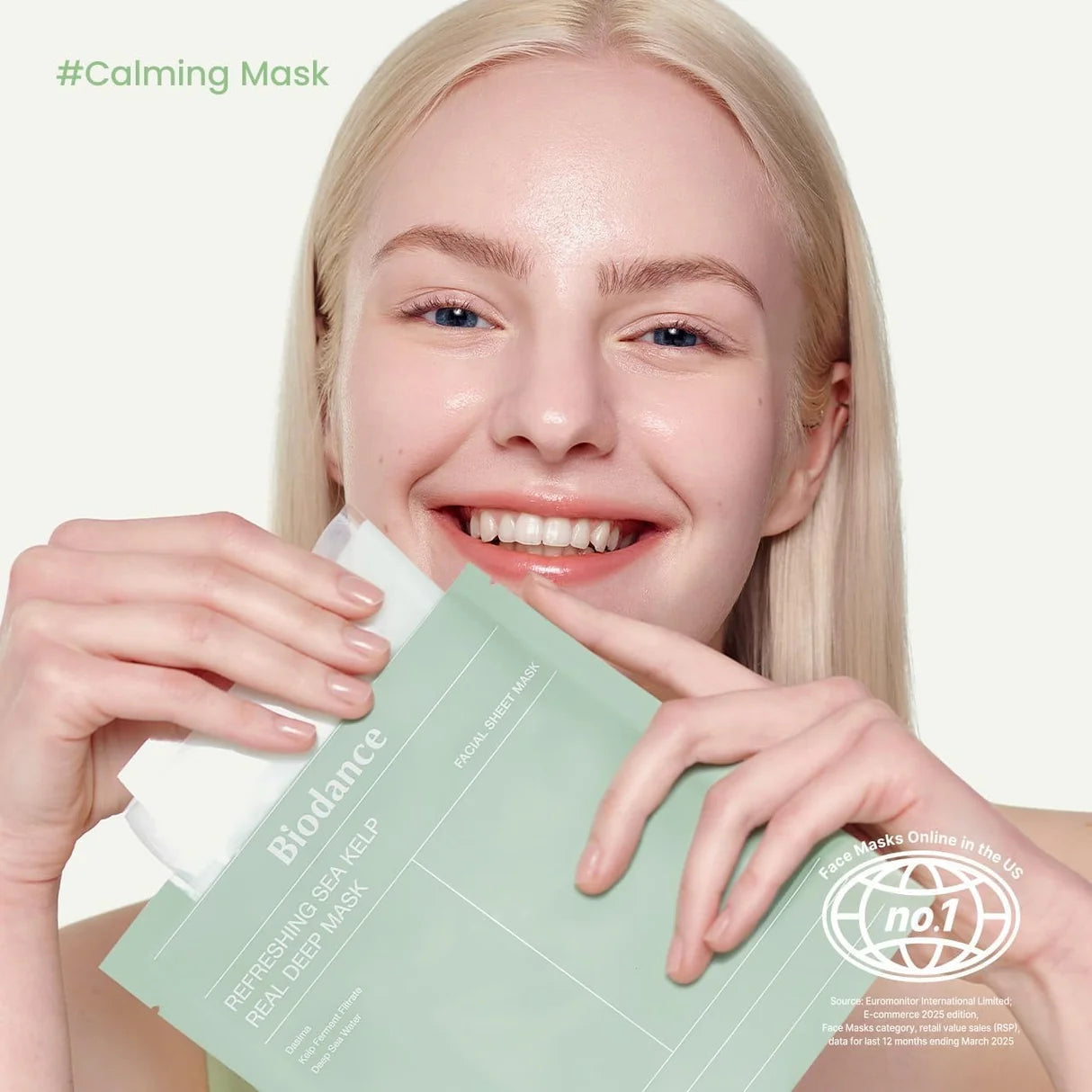 Biodance Refreshing Sea Kelp Real Deep Mask 34g