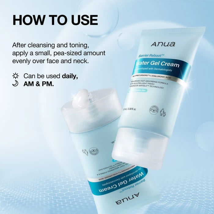Anua - Barrier Reboot Water Gel Cream