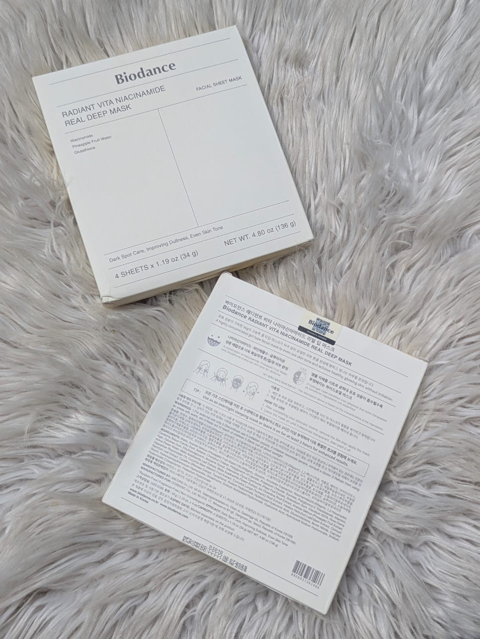 Biodance - Radiant Vita Niacinamide Real Deep MaskÂ 34g