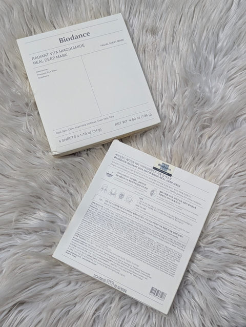 Radiant Vita Niacinamide Real Deep Mask 34g