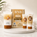 BNB RICE EXTRACT BRIGHT & GLOW KIT