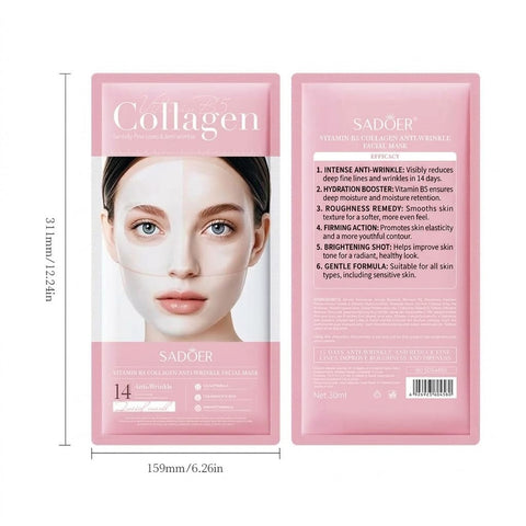 Sadoer Viatmin B5 Collagen Anti-Wrinkle Facial Mask
