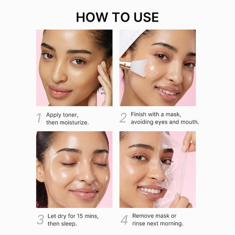 Medicube Wrapping Mask Collagen - Overnight Peel Off Facial Mask